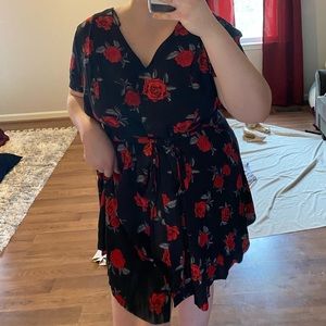 NWT Dress with roses